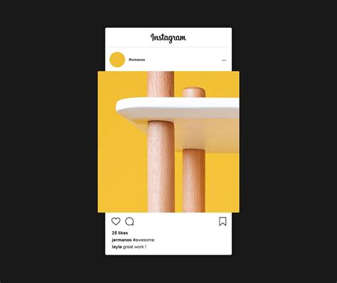 Simplified Instagram Mockup 2021 Psd