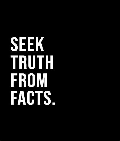 Seek Truth From Facts