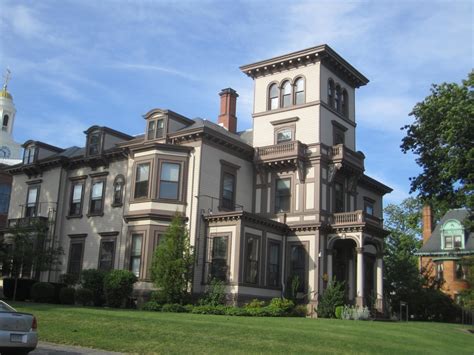 The Picturesque Style Italianate Architecture Amos N Beckwith House