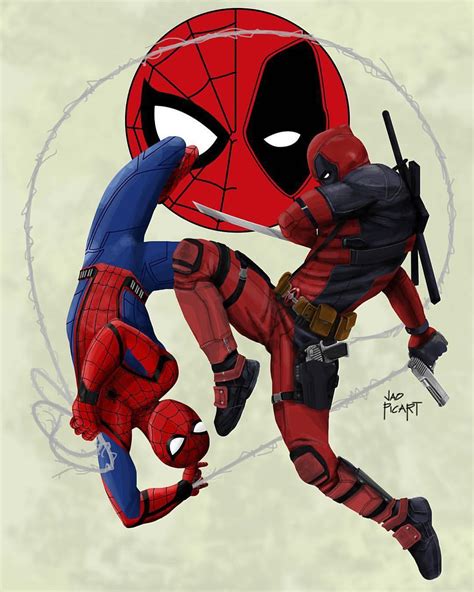 Hình Nền Nhân Vật Deadpool Và Spider Man Top Những Hình Ảnh Đẹp
