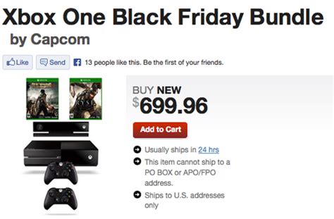 Gamestop Black Friday Xbox One Bundle Packs In Ryse Dead Rising 3