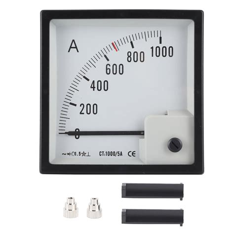 Ampere Meter Amp Gauge Ampere Display Pointer Ammeter Boat Ammeter Pointer Needle Ammeter 0