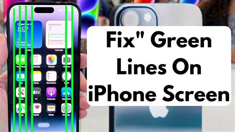How To Fix Annoying Green Lines On IPhone Screen Fixed IPhone
