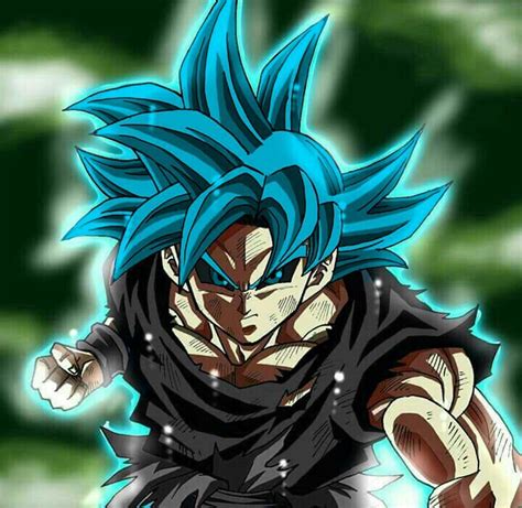 Ultra Instinct Blue Hair Goku Dragonballz Amino