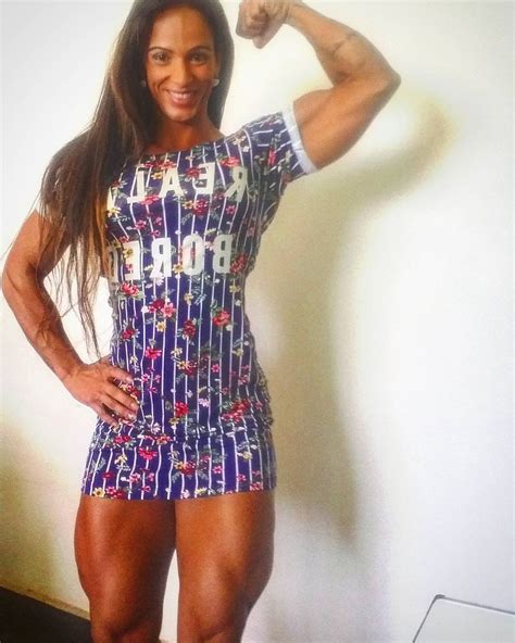 Gilberia Cunha Ripped Girls Muscular Women Gym Girls Fit Chicks Sex Appeal Instagram Models