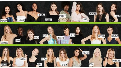 top 24 wer ist raus nach folge 1 germany s next topmodel 2021 youtube