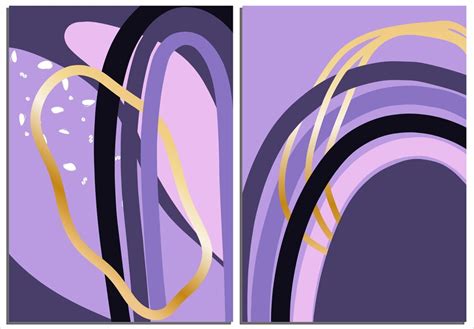 Premium Vector Beautiful Line Art Illustration With Purple