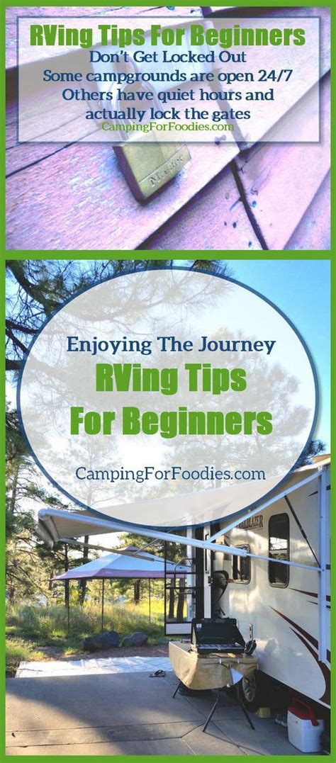 11 Simple Rving Tips For Beginners Enjoying Your Maiden Camping