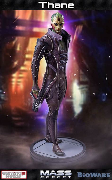 Mass Effect 3 Thane Krios Statue