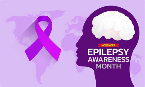 National Epilepsy Awareness Month 7203162 Vector Art At Vecteezy