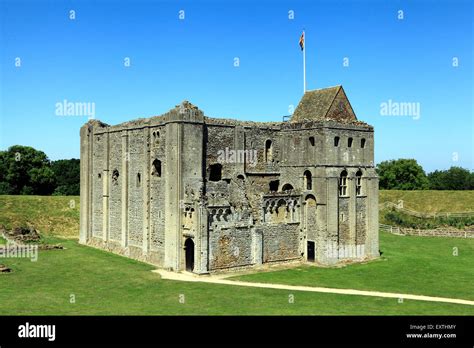 Castle Rising Castle 12th Century Norman Keep Norfolk England Uk