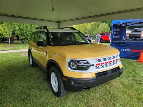 2023 Ford Bronco Sport In Eruption Green Real World Gallery