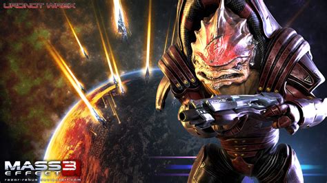 Mass Effect Wallpaper Urdnot Wrex By Razor Rebus On Deviantart