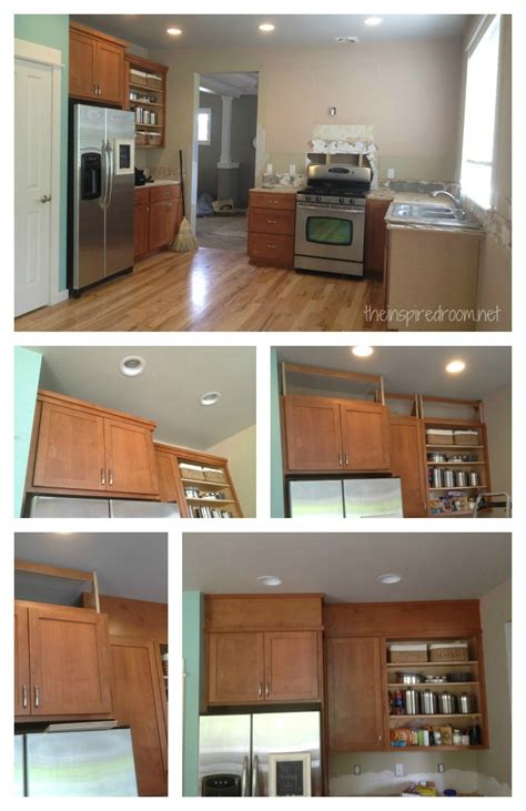 If you have a small kitchen, every inch of counter space is prime real estate. Filling in that Space Above the Kitchen Cabinets