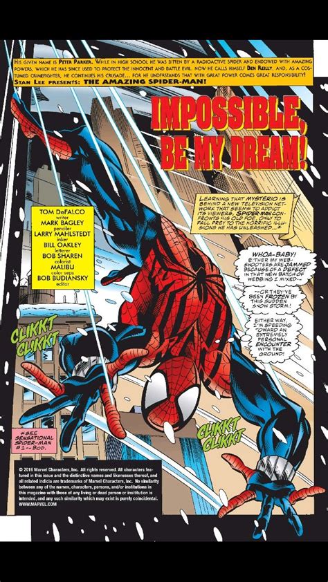 Mark Bagley The Amazing Spider Man 408 Mark Bagley Amazing Spider