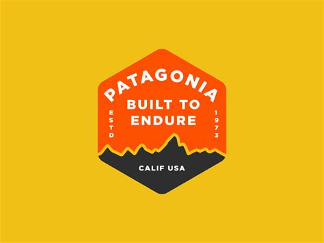 Patagonia Badge By Josh Warren On Dribbble