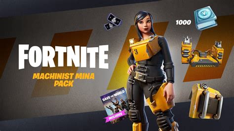 Buy Fortnite Machinist Mina Pack 1000 V Bucks Xbox One Xbox