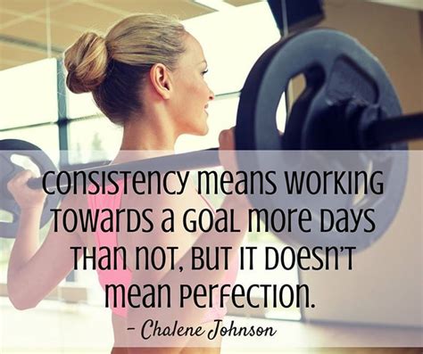 Consistent Not Perfect Health Fitness Quotes Health Fitness