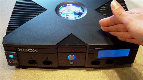 Fully Modified Xbox With Lcd Screen And Custom Case Mods Youtube