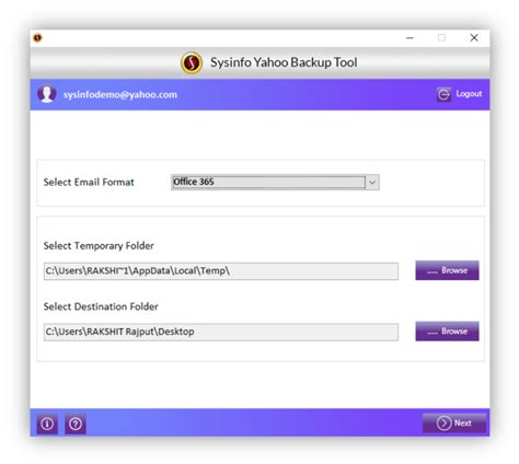 In such a case it becomes necessary to export yahoo emails to the computer to create a backup. How to Migrate Yahoo Email to Office 365 Account Easily?