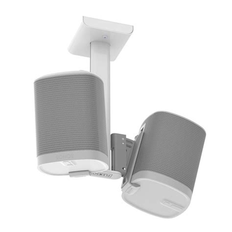 Flexson Ceiling Mount For Sonos Play1 White Double Gear4music