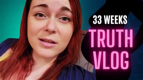 33 weeks pregnant what it really feels like vlog youtube