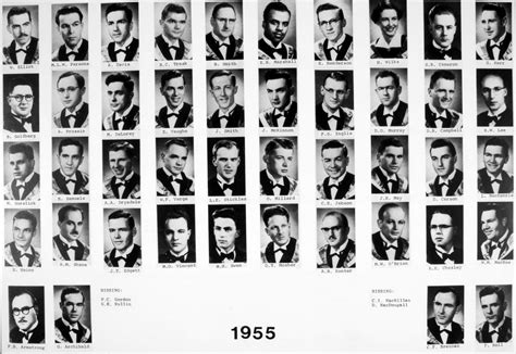 Class Of 1955 Dalhousie Alumni