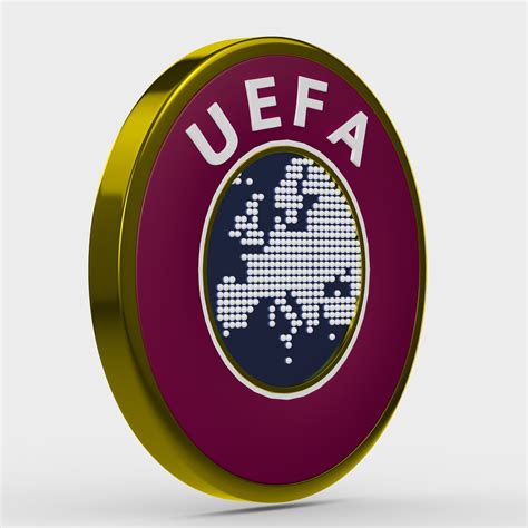 Some of them are transparent (.png). uefa logo by stiv3d | 3DOcean