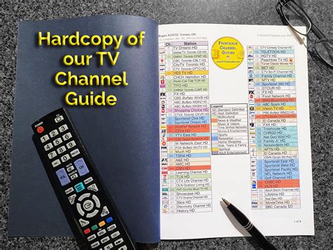 Printable Comcast Channel Guide Form Fill Out And Sign Printable Pdf Template Signnow