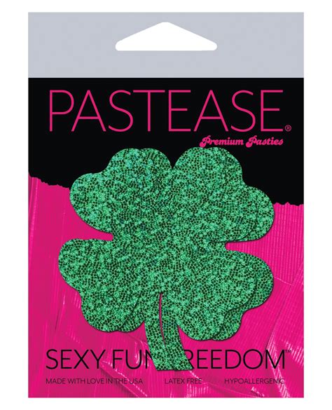 Pastease Glitter Four Leaf Clover Green O S By Pastease Cupid S Lingerie
