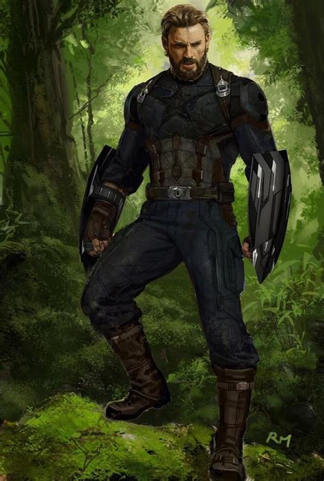 A Final Design Of Captain America By Ryan Meinerding Marvel
