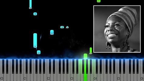 Nina Simone Feeling Good Piano Tutorial Youtube