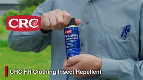 Crc Fr Clothing Insect Repellent For Flame Resistant Clothing Youtube