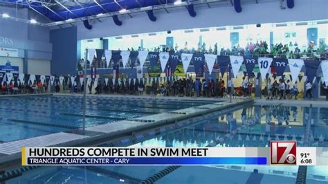 Hundreds Compete In Swim Meet At Triangle Aquatic Center In Cary