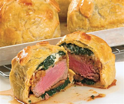 Individual Beef Wellington With Buttered Spinach Saturday Kitchen