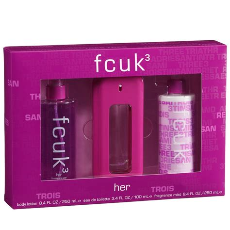 Buy products such as vera wang princess perfume gift set for women, 2 pieces at walmart and save. FCUK 3 Her Gift Set 100ml edt | Womens Fragrance - B&M