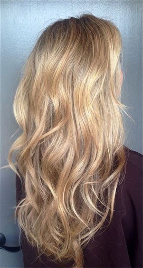40 Long Wave Gold Hairs Trend In 2019 Honey Blonde Hair Golden