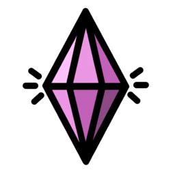 Pink Plumbob Icon Icon