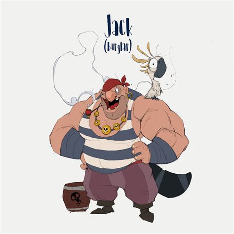 Pirates Character Design On Behance Character Design Animation