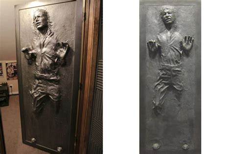 You Can Now Get A Wrap That Turns Your Fridge Or Door Into Han Solo