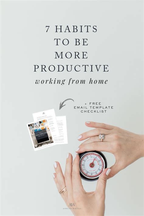 How To Be More Productive At Work 7 Habits For Creatives 7 Habits