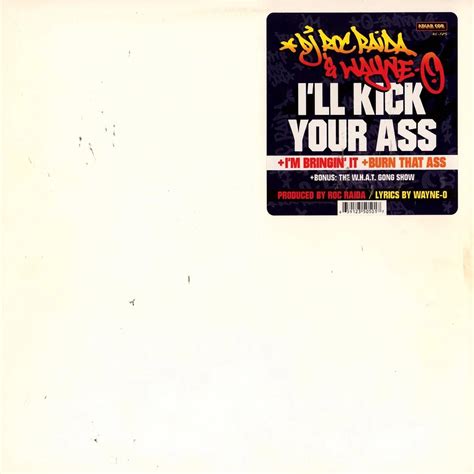 Roc Raida And Wayne O Ill Kick Your Ass Vinyl 12 2000 Us Original Hhv