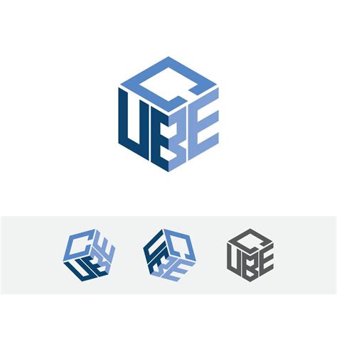 Cube Logo Hexagon 3d Shape Box Logo Free Vector 4893094 Vector Art At