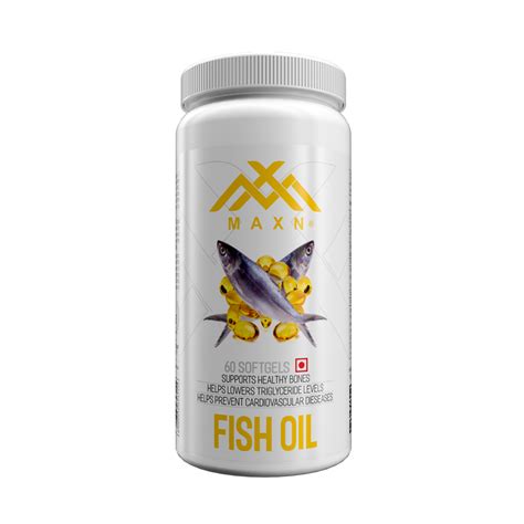 Omega 3 Softgels Fish Oil Softgels Maxn