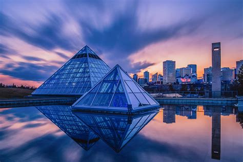 Edmonton Sunset Photograph By Zhong Yi Huang Pixels