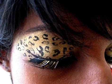 Leopard Print Eye Make Up · An Animal Print Eye Makeup Look · Makeup