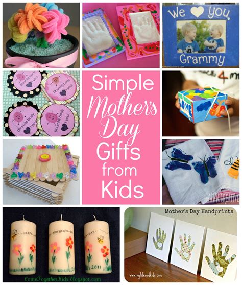 Check out some of the following best mother's day gift ideas. 10 Simple Mothers Day gifts kids can make! #MothersDay via ...