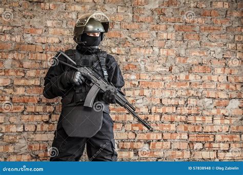 Special Forces Operator Stock Photo Image Of Armor Infantry 57838948