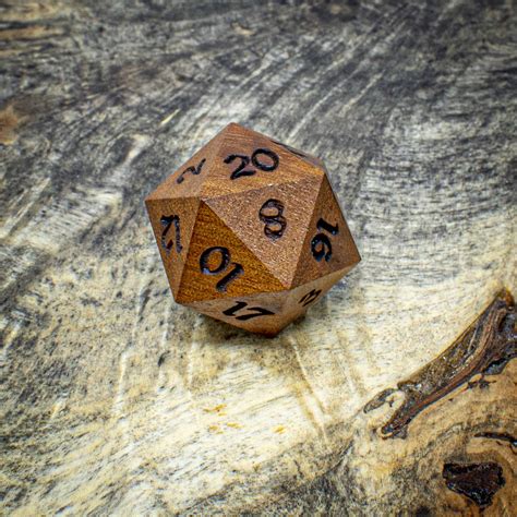 Mara Twenty Sided Die D20 Artisan Dice