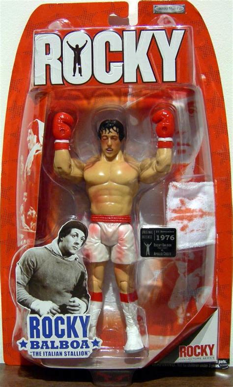 Rocky Balboa Vs Apollo Creed Post Fight Action Figure Jakks